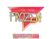 Наклейка | frozen (голографическая) | Копенгаген-2024 skin