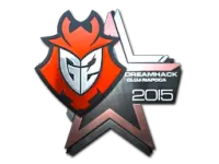 Naklejka | G2 Esports (foliowana) | Kluż-Napoka 2015 skin