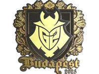 Sticker | G2 esports (Gold) | Budapest 2025