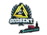 Naklejka | GODSENT (foliowana) | Sztokholm 2021 skin