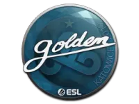 Sticker | Golden | Katowice 2019