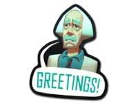 Autocolante | Greetings skin