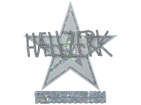 Sticker | hallzerk (Glitter) | Copenhagen 2024
