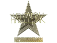 Sticker | hallzerk (Gold) | Copenhagen 2024