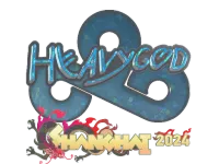 Sticker | Heavygod (Glitter) | Shanghai 2024