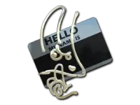 Sticker | Hello M4A1-S (Gold)