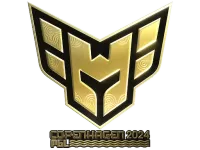 Sticker | Heroic (Gold) | Copenhagen 2024