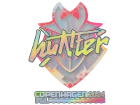 Naklejka | huNter- (holograficzna) | Kopenhaga 2024 skin