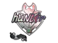 Sticker | huNter- (Holo) | Paris 2023 skin