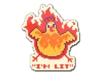 Sticker | I'm Lit
