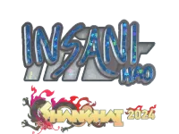 Naklejka | insani (Glitter) | Shanghai 2024 skin
