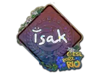 Наклейка | isak (с блёстками) | Рио-2022 skin