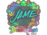 Pegatina | Jame (Holo) | Budapest 2025 skin