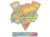 Naklejka | Jame (holograficzna) | Kopenhaga 2024 skin