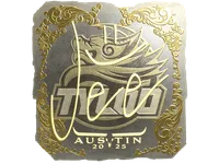 Sticker | Jee (Gold) | Austin 2025 skin