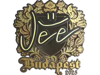 印花 | Jee（金色）| 2025年布达佩斯锦标赛 skin