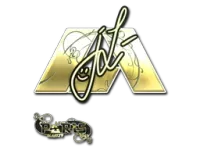 Sticker | jL (Gold) | Paris 2023