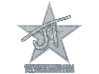Наклейка | JT (с блёстками) | Копенгаген-2024 skin