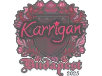 Sticker | karrigan | Budapest 2025 skin