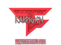 Sticker | karrigan (Glitter) | Copenhagen 2024