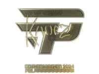 Autocolante | kauez (Gold) | Copenhaga 2024 skin