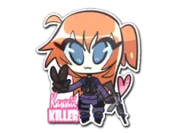 Naklejka | Operator otaku skin