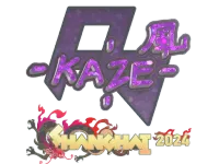 Sticker | Kaze (Glitter) | Shanghai 2024