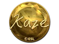 Autocolante | Kaze (Gold) | Katowice 2019 skin