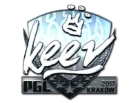 Sticker | keev (Foil) | Krakow 2017