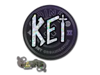 Aufkleber | KEi (Glitzer) | Paris 2023 skin