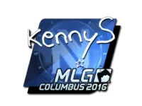 Naklejka | kennyS (foliowana) | MLG Columbus 2016 skin