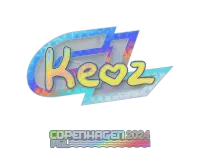 Naklejka | Keoz (holograficzna) | Kopenhaga 2024 skin