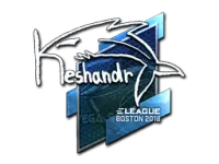 Sticker | keshandr (Foil) | Boston 2018 skin
