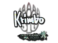 Sticker | Krimbo (Glitter) | Antwerp 2022 skin