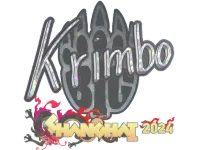 Sticker | Krimbo (Glitter) | Shanghai 2024