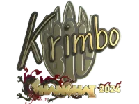 Sticker | Krimbo (Gold) | Shanghai 2024 skin