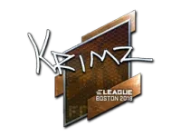Klistermärke | KRIMZ (Foil) | Boston 2018 skin