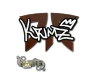 Sticker | KRIMZ (Glitter) | Paris 2023
