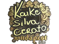 Sticker | KSCERATO (Gold) | Budapest 2025 skin