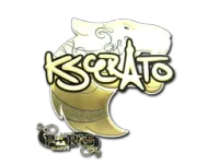 Sticker | KSCERATO (Gold) | Paris 2023