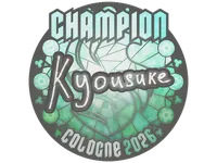 Sticker | kyousuke (Champion) | Cologne 2026 skin