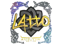 Sticker | latto (Holo) | Austin 2025