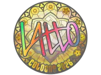 Sticker | latto (Holo) | Cologne 2026 skin