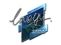 Aufkleber | LoveYY (Glanz) | Boston 2018 skin