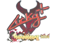 Sticker | Lucky (Holo) | Shanghai 2024