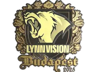 Pegatina | Lynn Vision (dorada) | Budapest 2025 skin