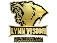 Sticker | Lynn Vision (Gold) | Copenhagen 2024