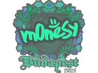 Sticker | m0NESY | Budapest 2025