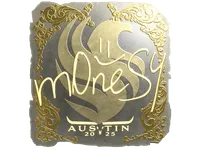 印花 | m0NESY (Gold) | Austin 2025 skin