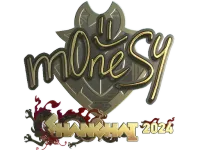 Sticker | m0NESY (Gold) | Shanghai 2024
